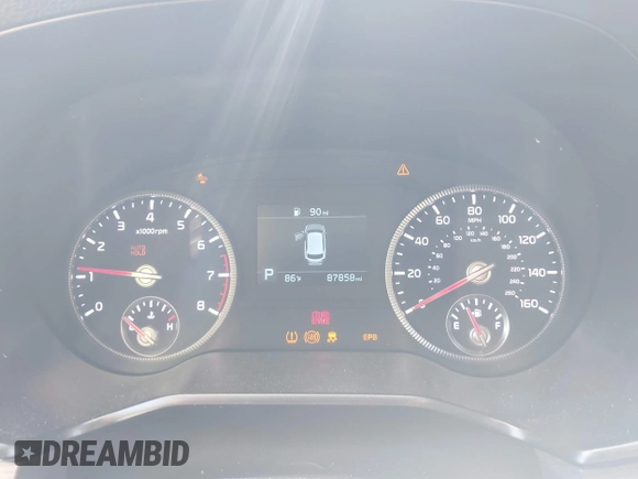 2020 Kia Telluride EX with VIN 5XYP3DHC9LG003327, listed as a IAAI auction lot 42387615 with 87,858 mi miles and . Bid and sale history available at DreamBid. Image 7.