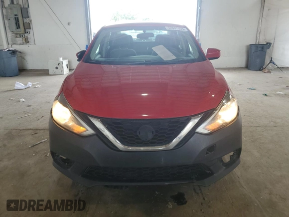 2017 Nissan Sentra SV with VIN 3N1AB7AP1HL693648, listed as a Copart auction lot 62637355 with 156,252 mi miles and Salvage title. Bid and sale history available at DreamBid. Image 5.