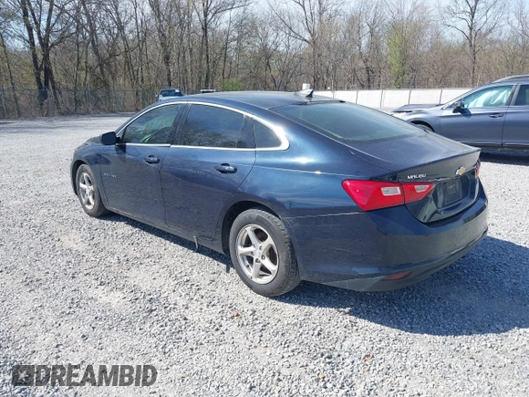 2017 Chevrolet Malibu LS with VIN 1G1ZB5ST7HF214913, listed as a IAAI auction lot 41863068 with 242,491 mi miles and . Bid and sale history available at DreamBid. Image 3.