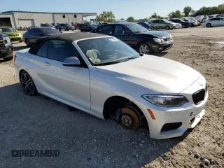 2017 BMW 2 Series M240i xDrive with VIN WBA2L3C38HV667708, listed as a Copart auction lot 69358694 with 50,520 mi miles and Salvage Title. Bid and sale history available at carsss.com. Image 4.