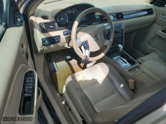 2006 Mercury Montego Premier with VIN 1MEFM42176G604087, listed as a Copart auction lot 74061984 with 0 mi miles and Salvage Title. Bid and sale history available at carsss.com. Image 8.