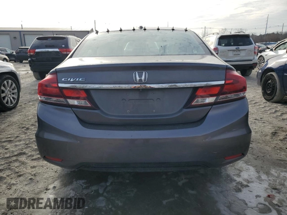 2015 Honda Civic Sedan EX-L with VIN 19XFB2F94FE061194, listed as a Copart auction lot 46219735 with 144,377 mi miles and Clean Title. Bid and sale history available at carsss.com. Image 6.