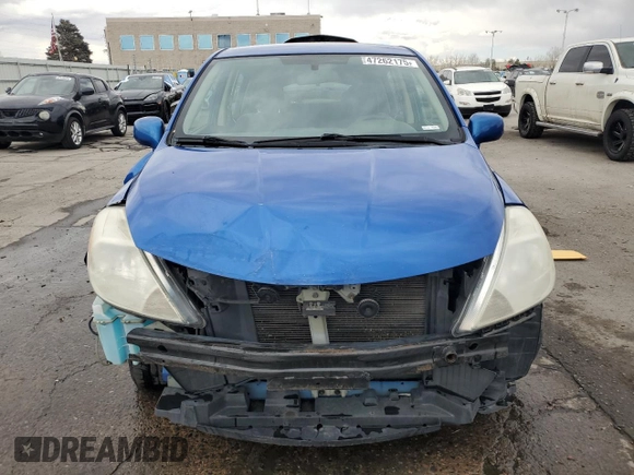 2007 Nissan Versa 1.8 S with VIN 3N1BC13E87L385708, listed as a Copart auction lot 47262175 with 227,964 mi miles and Salvage Title. Bid and sale history available at carsss.com. Image 5.