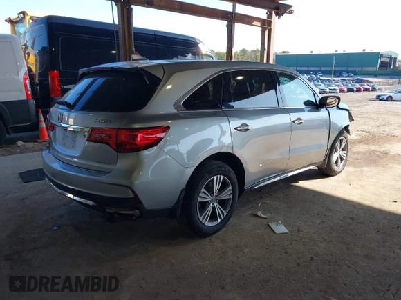 2020 Acura MDX with VIN 5J8YD4H33LL036119, listed as a IAAI auction lot 41827752 with 71,944 mi miles. Bid and sale history available at carsss.com. Image 4.