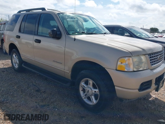 2005 Ford Explorer XLT с VIN 1FMZU63K35UA84824, выставлен на аукционе IAAI как лот 42749571 с пробегом 144 677 миль миль и . История ставок и продаж доступна на DreamBid. Изображение 1.