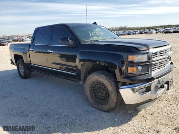 2015 Chevrolet Silverado 1500 LTZ with VIN 3GCUKSEJ6FG473463, listed as a Copart auction lot 88490955 with 177,015 mi miles and Clean Title. Bid and sale history available at carsss.com. Image 4.