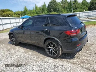 2020 Mercedes-Benz GLC with VIN W1N0G6EB3LF864480, listed as a Copart auction lot 70391864 with 77,869 mi miles and Salvage Title. Bid and sale history available at carsss.com. Image 2.