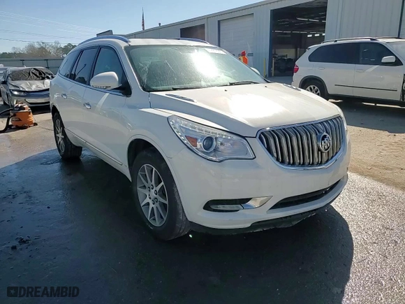 2015 Buick Enclave Leather with VIN 5GAKRBKD2FJ166650, listed as a Copart auction lot 46887895 with 100,258 mi miles and Salvage Title. Bid and sale history available at carsss.com. Image 15.