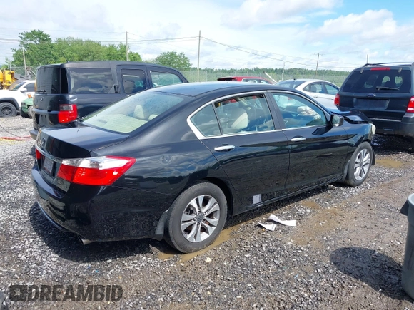 2013 Honda Accord LX z VIN 1HGCR2F38DA219080, wystawiony jako IAAI lot #42260992 z przebiegiem Nie podano mil oraz . Historia ofert i sprzedaży dostępna na DreamBid. Obrazek 4.