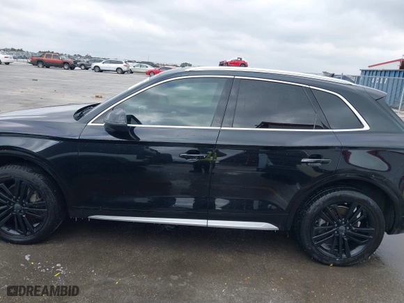 2018 Audi Q5 Premium Plus with VIN WA1BNAFY6J2228095, listed as a IAAI auction lot 41365264 with 75,191 mi miles. Bid and sale history available at carsss.com. Image 14.