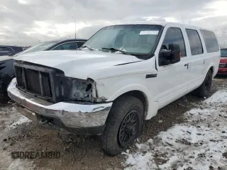 2000 Ford Excursion Limited z VIN 1FMNU42F1YEC77530, wystawiony jako Copart lot #84482954 z przebiegiem 212 261 mil mil oraz Szkoda całkowita • Salvage title. Historia ofert i sprzedaży dostępna na DreamBid. Obrazek 1.