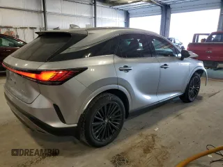 2024 Lexus RX with VIN 2T2BAMBA1RC042761, listed as a Copart auction lot 53048535 with 6,936 mi miles and Salvage Title. Bid and sale history available at carsss.com. Image 3.