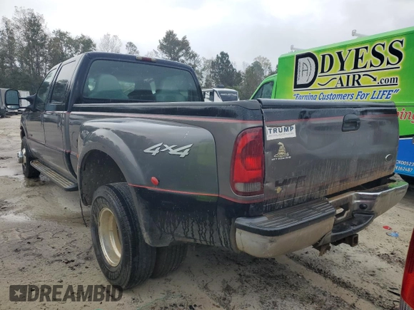 2002 Ford F-350 XL z VIN 1FTWW33F92EB51645, wystawiony jako Copart lot #79216984 z przebiegiem Nie podano mil oraz Szkoda całkowita • Salvage title. Historia ofert i sprzedaży dostępna na DreamBid. Obrazek 2.
