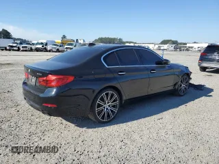 2017 BMW 5 Series 540i with VIN WBAJE5C3XHG913941, listed as a Copart auction lot 46063745 with 125,212 mi miles and Salvage Title. Bid and sale history available at carsss.com. Image 3.