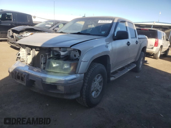 2006 GMC Canyon SLE1 with VIN 1GTDT136668219120, listed as a Copart auction lot 43294515 with 135,794 mi miles and Salvage Title. Bid and sale history available at carsss.com. Image 1.