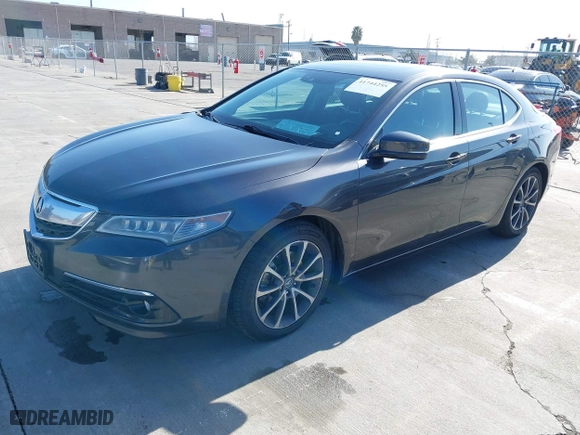 2015 Acura TLX V6 Tech with VIN 19UUB2F57FA001662, listed as a IAAI auction lot 41744255 with 146,778 mi miles. Bid and sale history available at carsss.com. Image 17.