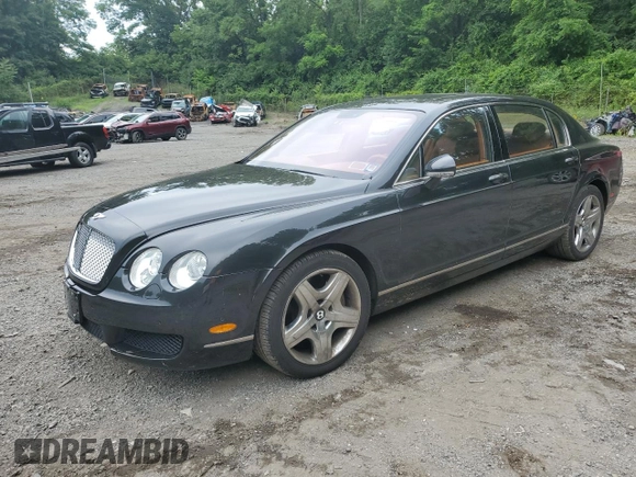 2006 Bentley Flying Spur with VIN SCBBR53W96C034864, listed as a Copart auction lot 62563695 with 54,995 mi miles and Salvage title. Bid and sale history available at DreamBid. Image 1.