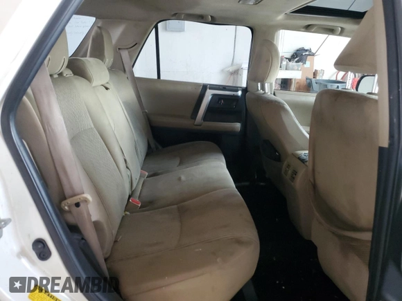 2012 Toyota 4Runner SR5 with VIN JTEBU5JR7C5102714, listed as a Copart auction lot 57055825 with 227,904 mi miles and Salvage title. Bid and sale history available at DreamBid. Image 10.