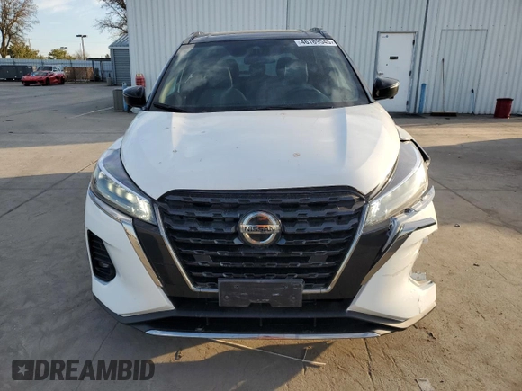 2021 Nissan Kicks SR z VIN 3N1CP5DV9ML473970, wystawiony jako Copart lot #46189545 z przebiegiem 41 676 mil mil oraz Szkoda całkowita • Salvage title. Historia ofert i sprzedaży dostępna na DreamBid. Obrazek 5.