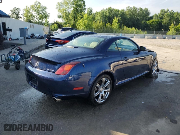 2002 Lexus SC 430 с VIN JTHFN48Y620021207, выставлен на аукционе Copart как лот 62510635 с пробегом 180 533 миль миль и На запчасти • Non repairable. История ставок и продаж доступна на DreamBid. Изображение 3.