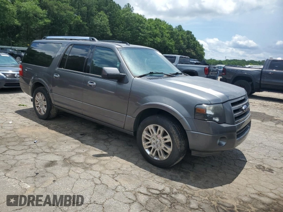 2014 Ford Expedition Max Limited with VIN 1FMJK1K58EEF19719, listed as a Copart auction lot 59755265 with 87,255 mi miles and Clean title. Bid and sale history available at DreamBid. Image 4.