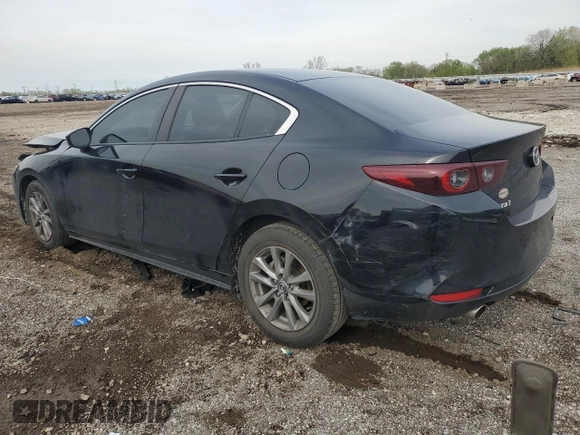 2022 Mazda 3 2.0 with VIN 3MZBPAA73NM307380, listed as a Copart auction lot 55522675 with 54,375 mi miles and Salvage title. Bid and sale history available at DreamBid. Image 2.