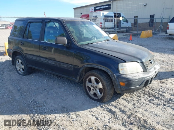 2000 Honda CR-V LX with VIN JHLRD2843YS006747, listed as a IAAI auction lot 41670251 with 345,195 mi miles. Bid and sale history available at carsss.com. Image 1.