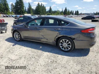 2017 Ford Fusion Hybrid SE с VIN 3FA6P0LU2HR223209, выставлен на аукционе Copart как лот 63683495 с пробегом 66 784 миль миль и Списание • Salvage title. История ставок и продаж доступна на DreamBid. Изображение 2.