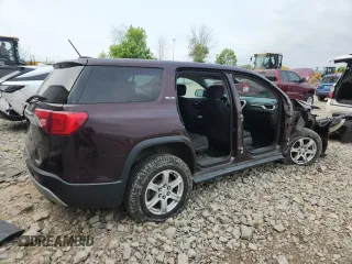 2017 GMC Acadia SLE with VIN 1GKKNRLA6HZ281462, listed as a Copart auction lot 60874925 with 96,411 mi miles and Clean title. Bid and sale history available at DreamBid. Image 3.