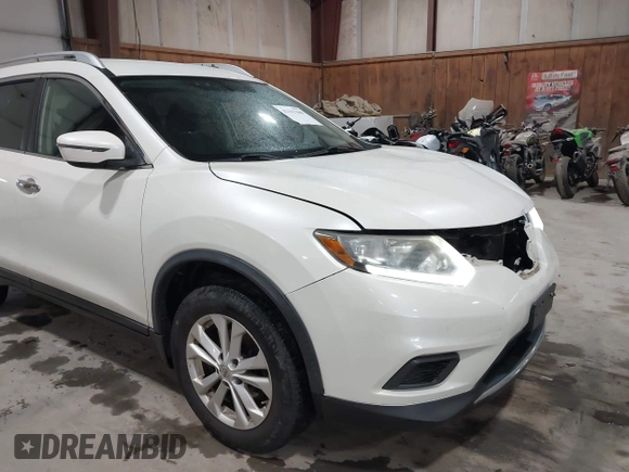 2016 Nissan Rogue SV with VIN KNMAT2MV2GP614966, listed as a IAAI auction lot 42167188 with 162,490 mi miles. Bid and sale history available at carsss.com. Image 19.