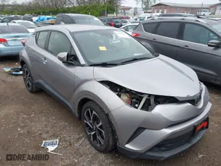 2019 Toyota C-HR XLE with VIN JTNKHMBX8K1024039, listed as a IAAI auction lot 41918820 with 103,710 mi miles. Bid and sale history available at carsss.com. Image 1.
