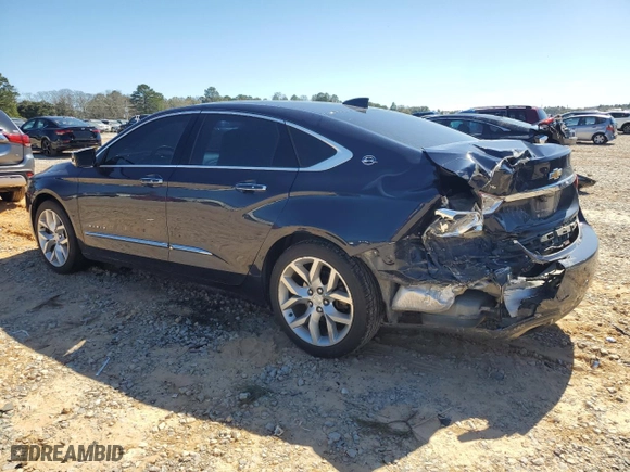 2018 Chevrolet Impala Premier with VIN 2G1125S3XJ9159885, listed as a Copart auction lot 46937785 with 127,312 mi miles and Salvage Title. Bid and sale history available at carsss.com. Image 2.