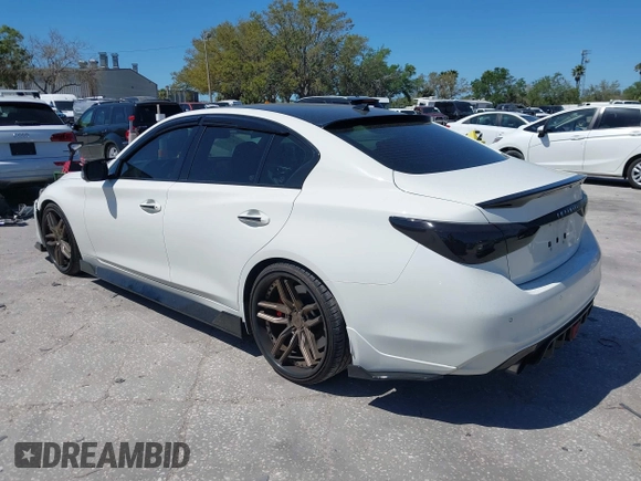 2018 Infiniti Q50 Red Sport 400 с VIN JN1FV7AP5JM460977, выставлен на аукционе IAAI как лот 41787326 с пробегом 51 490 миль миль и . История ставок и продаж доступна на DreamBid. Изображение 3.