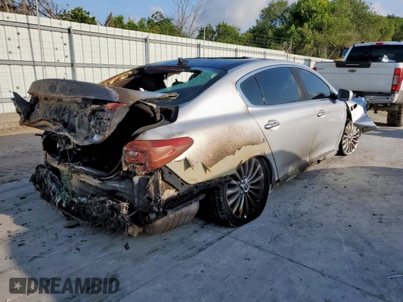 2015 Kia K900 Luxury with VIN KNALW4D43F6021024, listed as a Copart auction lot 58592235 with Not provided miles and Non repairable. Bid and sale history available at DreamBid. Image 3.