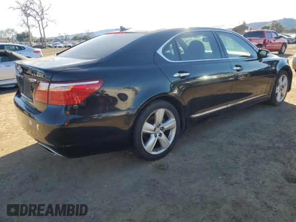 2012 Lexus LS 460 L with VIN JTHGL5EF8C5046150, listed as a Copart auction lot 87272314 with 229,071 mi miles and Clean title. Bid and sale history available at DreamBid. Image 3.