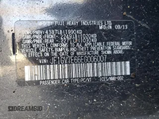 2014 Subaru WRX WRX с VIN JF1GV7E66EG006007, выставлен на аукционе Copart как лот 51736025 с пробегом 111 910 миль миль и Списание • Salvage title. История ставок и продаж доступна на DreamBid. Изображение 15.