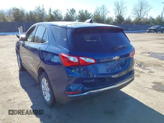 2020 Chevrolet Equinox LT with VIN 2GNAXUEV6L6185542, listed as a IAAI auction lot 41409792 with 56,533 mi miles and . Bid and sale history available at DreamBid. Image 3.