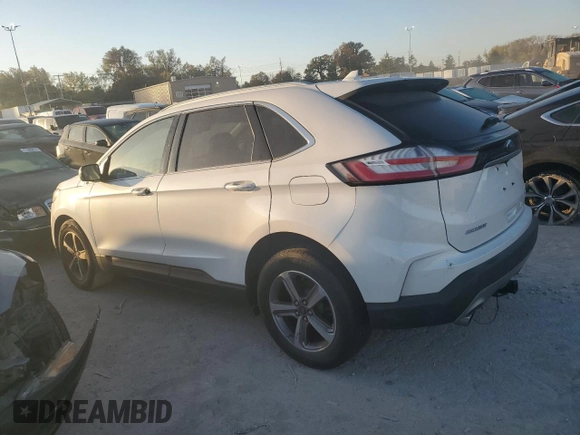 2019 Ford Edge SEL with VIN 2FMPK3J90KBC57633, listed as a Copart auction lot 77468504 with 124,900 mi miles and Clean Title. Bid and sale history available at carsss.com. Image 2.