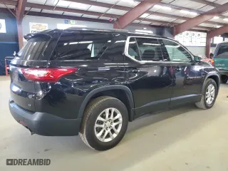 2021 Chevrolet Traverse LT Cloth with VIN 1GNEVGKW1MJ200426, listed as a Copart auction lot 46115965 with 105,907 mi miles and Clean Title. Bid and sale history available at carsss.com. Image 3.