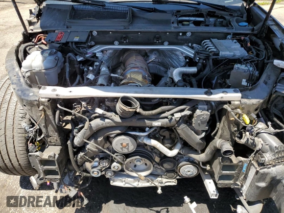 2020 Audi Q8 Prestige with VIN WA1FVAF18LD001941, listed as a Copart auction lot 61498385 with 29,634 mi miles and Salvage title. Bid and sale history available at DreamBid. Image 12.