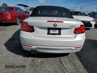 2020 BMW 2 Series 230i with VIN WBA2M7C02L7D87129, listed as a Copart auction lot 73876264 with 0 mi miles and Salvage Title. Bid and sale history available at carsss.com. Image 6.