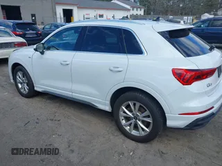 2023 Audi Q3 S line Premium with VIN WA1DECF39P1034247, listed as a IAAI auction lot 41889564 with 49,387 mi miles and . Bid and sale history available at DreamBid. Image 14.