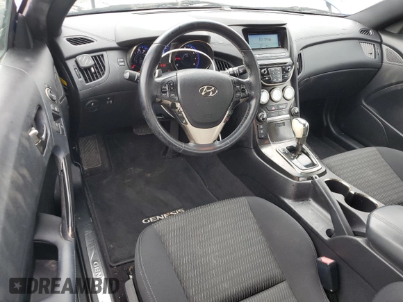 2013 Hyundai Genesis Coupe 2.0T Premium with VIN KMHHT6KDXDU082553, listed as a Copart auction lot 43928385 with 165,736 mi miles and Salvage Title. Bid and sale history available at carsss.com. Image 8.
