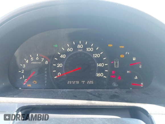 2008 Honda Odyssey EX-L with VIN 5FNRL38768B045992, listed as a IAAI auction lot 42217536 with 237,279 mi miles and . Bid and sale history available at DreamBid. Image 7.