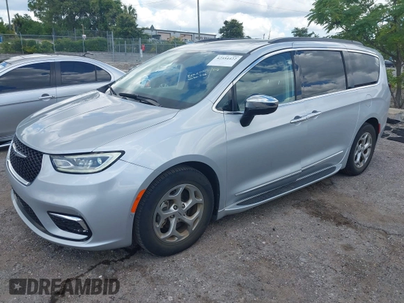 2023 Chrysler Pacifica Limited with VIN 2C4RC1GG8PR506134, listed as a IAAI auction lot 42554422 with 29,378 mi miles and . Bid and sale history available at DreamBid. Image 17.