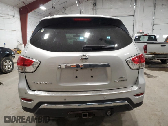 2015 Nissan Pathfinder S z VIN 5N1AR2MM9FC619010, wystawiony jako Copart lot #50769505 z przebiegiem 169 094 mil mil oraz Czysty tytuł • Clean title. Historia ofert i sprzedaży dostępna na DreamBid. Obrazek 6.