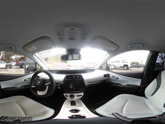 2017 Toyota Prius Two with VIN JTDKARFU3H3035484, listed as a IAAI auction lot 41707390 with 81,010 mi miles. Bid and sale history available at carsss.com. Image 21.