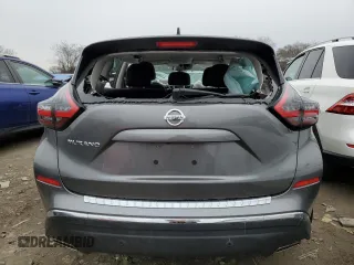 2022 Nissan Murano S with VIN 5N1AZ2AJ9NC123679, listed as a Copart auction lot 44778535 with 34,321 mi miles and Salvage Title. Bid and sale history available at DreamBid. Image 6.