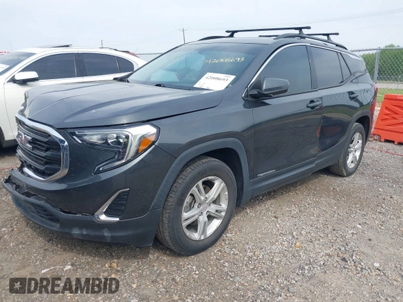 2018 GMC Terrain SLE with VIN 3GKALMEV3JL254091, listed as a IAAI auction lot 42008693 with 118,927 mi miles and . Bid and sale history available at carsss.com. Image 20.
