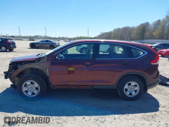 2014 Honda CR-V LX with VIN 5J6RM3H31EL034315, listed as a IAAI auction lot 41842767 with 150,000 mi miles. Bid and sale history available at carsss.com. Image 15.